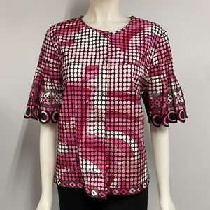 Tahari $178 pink Kennedy Jacket NWT size L Large